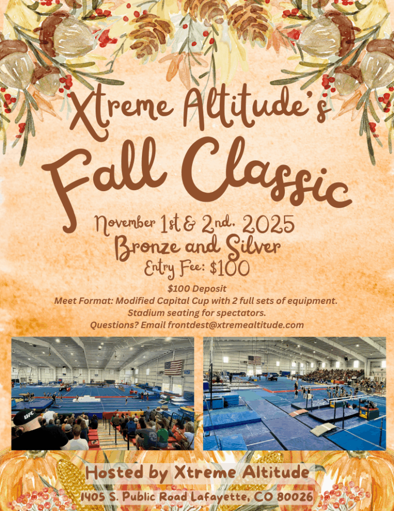 xtreme altitude gymnastics fall classic competition